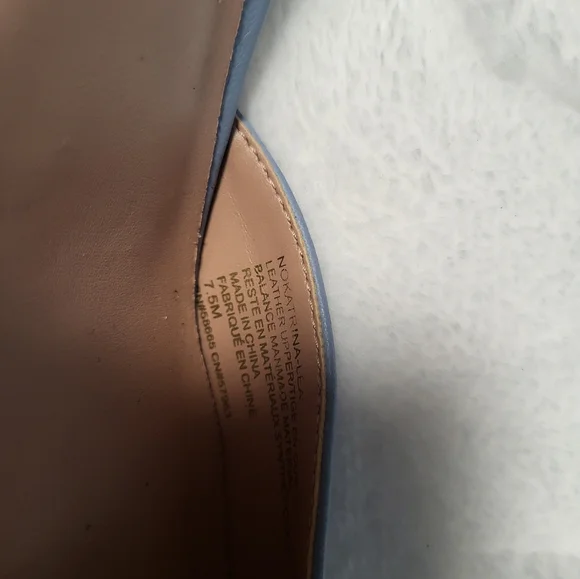 Nordstrom Katrina Ankle StrapBlock Heel Pump In Blue... - Picture 10 of 10